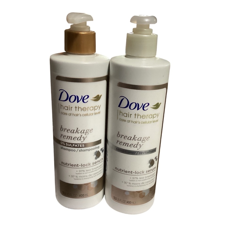 Dove Hair‎ Therapy Breakage Remedy Shampoo Conditioner 400ml Set